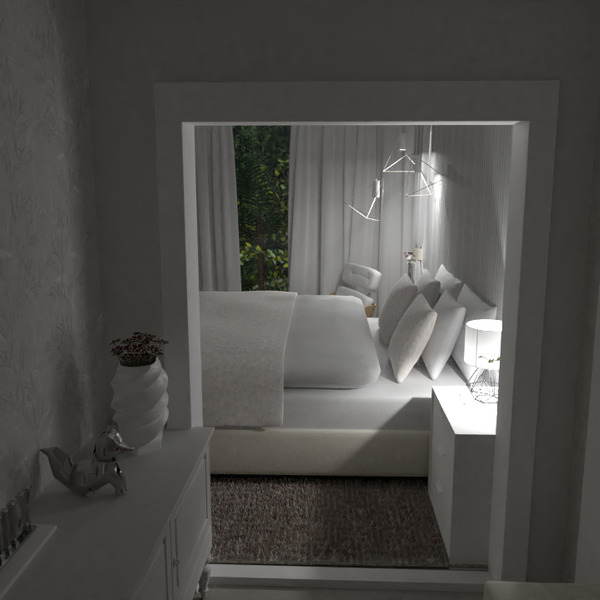 foto casa camera da letto illuminazione paesaggio idee