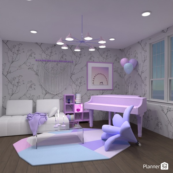 Bubble gum - Free Online Design | 3D House Ideas - by Planner 5D