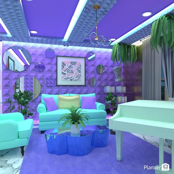Bubble gum - Free Online Design | 3D House Ideas - by Planner 5D