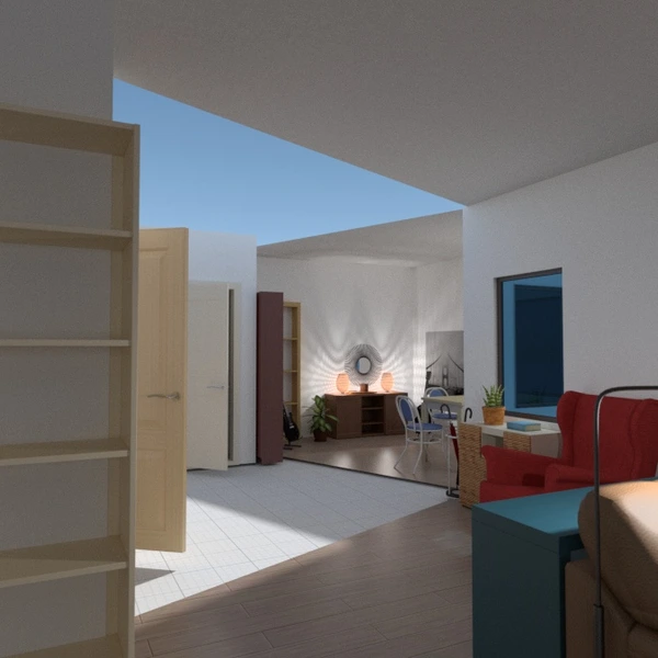 zdjęcia sypialnia pokój dzienny jadalnia mieszkanie typu studio wejście pomysły