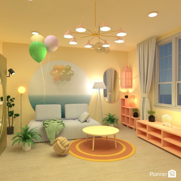 Bubble gum - Free Online Design | 3D House Ideas - by Planner 5D