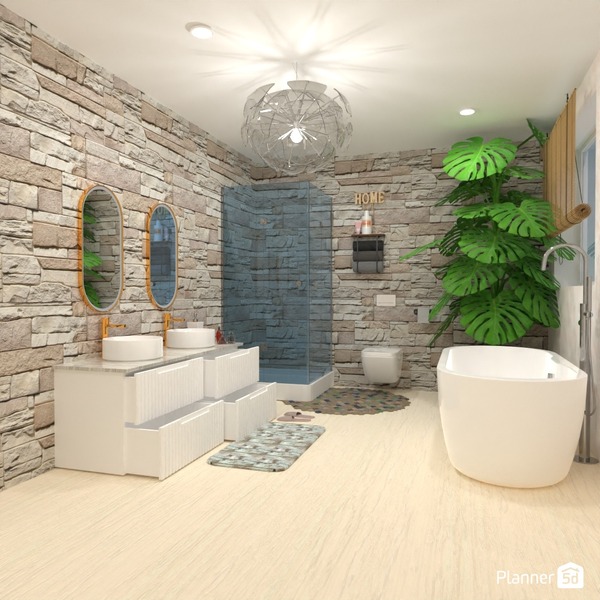 Dream Bathroom - Free Online Design | 3D House Ideas - by Planner 5D