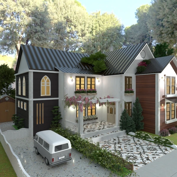 fotos casa terraza paisaje hogar ideas