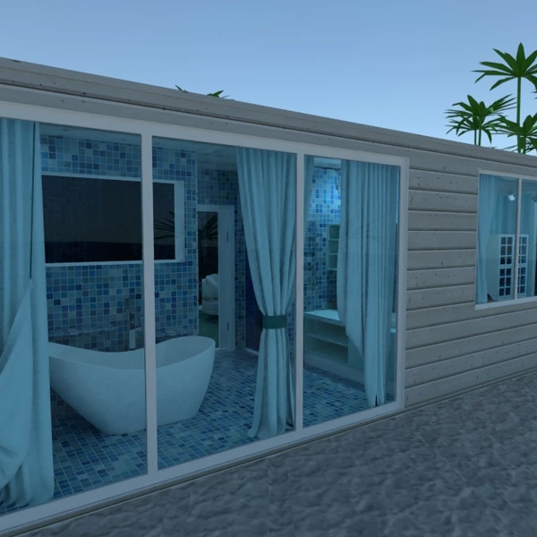 fotos decoración bricolaje cuarto de baño exterior paisaje ideas