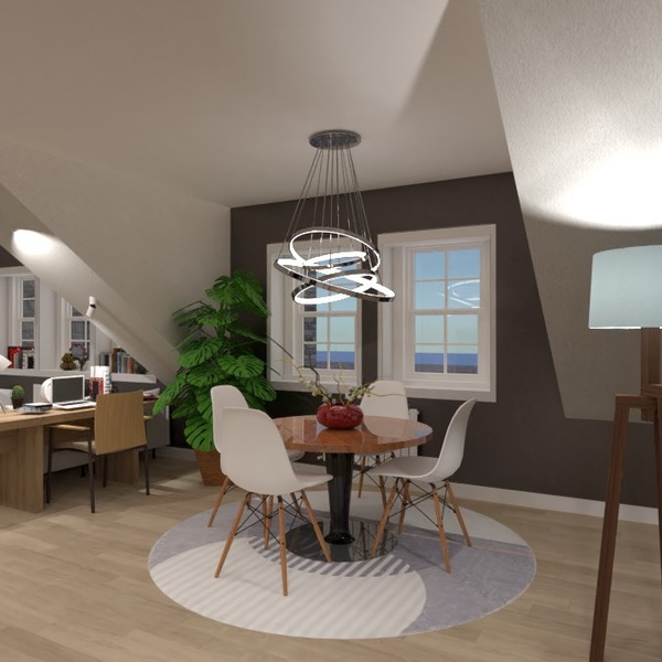 zdjęcia mieszkanie meble oświetlenie jadalnia mieszkanie typu studio pomysły