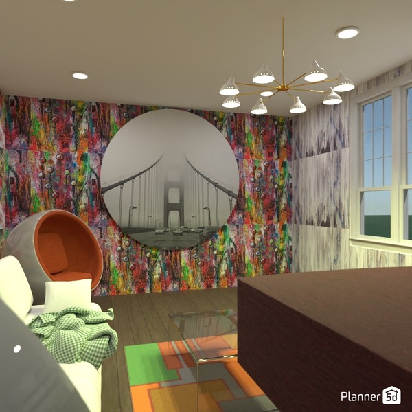 Bubble gum interior - Free Online Design | 3D House Ideas - by Planner 5D