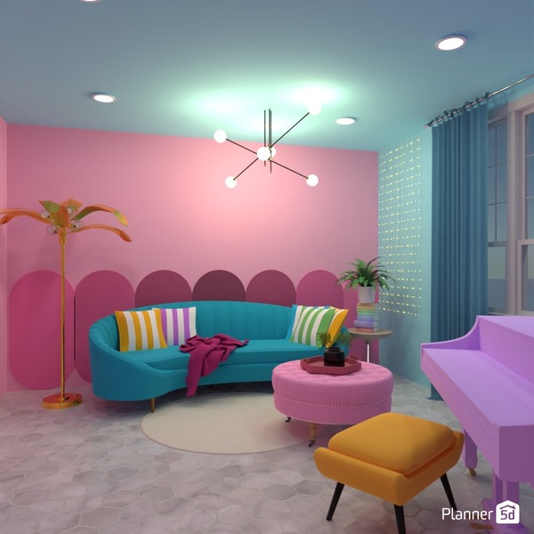 Bubble gum - Free Online Design | 3D House Ideas - by Planner 5D