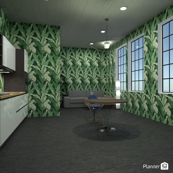 LOFT interior style Free Online Design 3D House Ideas by Planner 5D