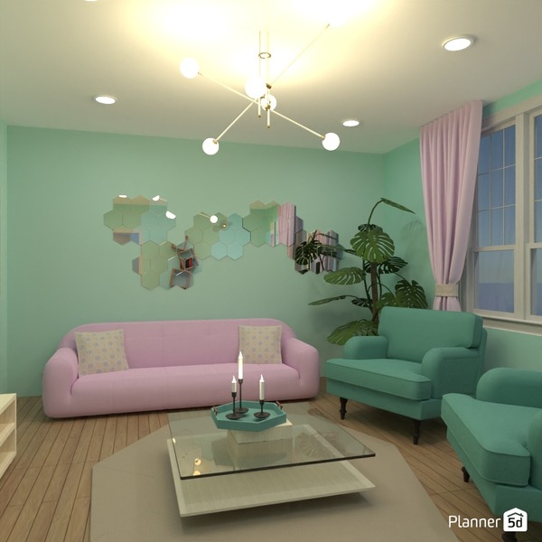 Bubble gum - Free Online Design | 3D House Ideas - by Planner 5D