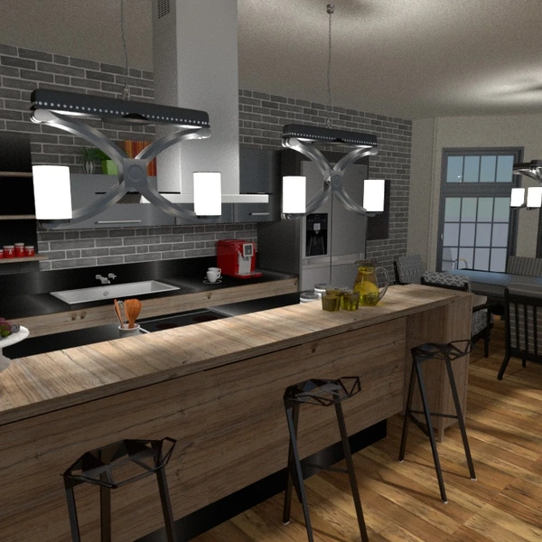 zdjęcia dom meble pokój dzienny kuchnia jadalnia architektura pomysły