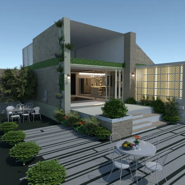 идеи дом терраса освещение ландшафтный дизайн архитектура идеи