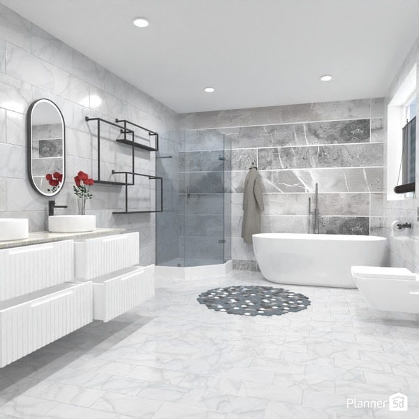 Dream Bathroom - Free Online Design | 3D House Ideas - by Planner 5D