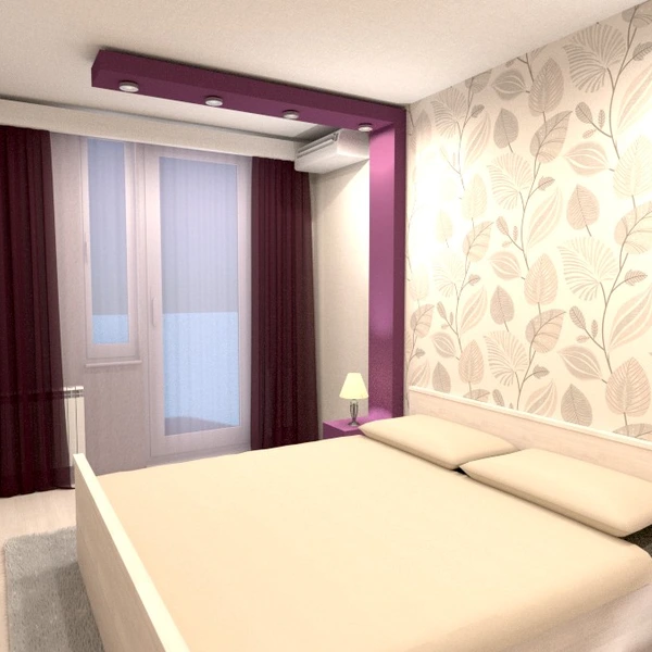 photos appartement décoration chambre à coucher eclairage rénovation idées