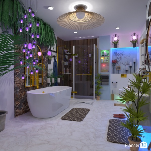 Dream Bathroom - Free Online Design | 3D House Ideas - by Planner 5D
