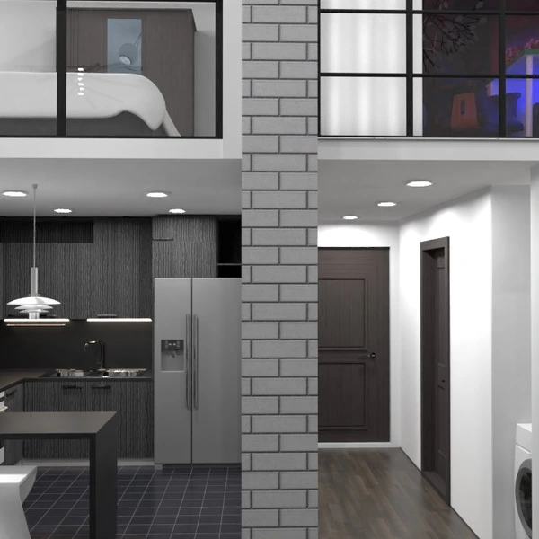 zdjęcia mieszkanie wystrój wnętrz oświetlenie architektura mieszkanie typu studio pomysły