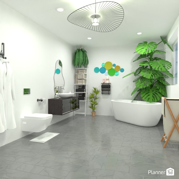 Dream Bathroom - Free Online Design | 3D House Ideas - by Planner 5D