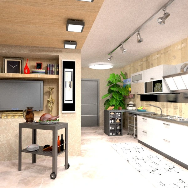 nuotraukos butas virtuvė renovacija valgomasis idėjos