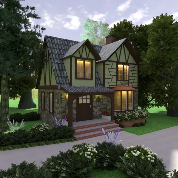 foto casa paesaggio famiglia idee