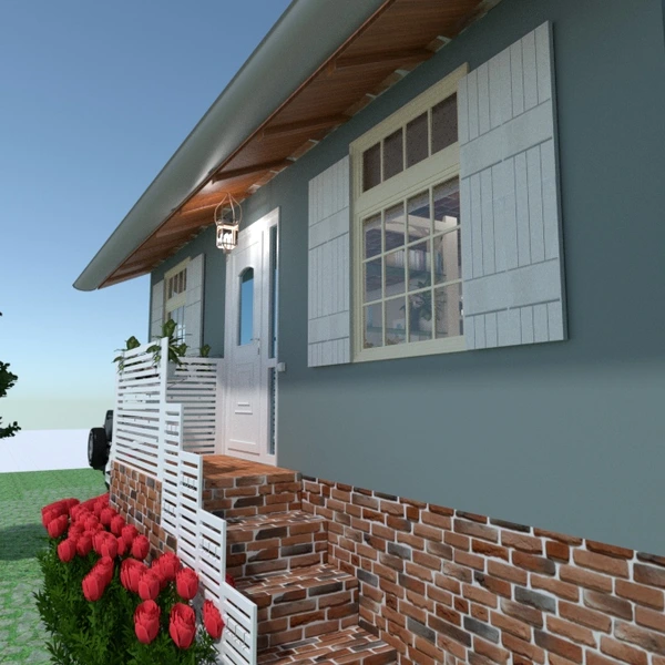 foto casa veranda illuminazione architettura idee