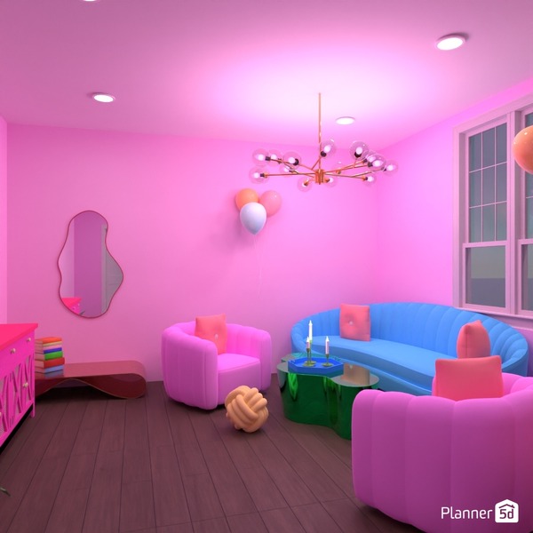 Bubble gum - Free Online Design | 3D House Ideas - by Planner 5D