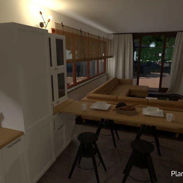 nuotraukos namas svetainė virtuvė apšvietimas valgomasis idėjos