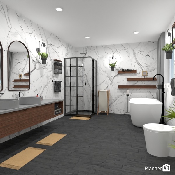 Dream Bathroom - Free Online Design | 3D House Ideas - by Planner 5D
