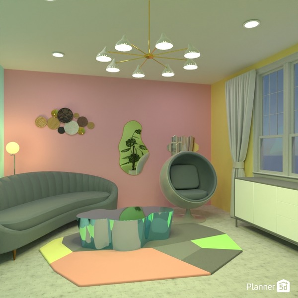 Bubble gum - Free Online Design | 3D House Ideas - by Planner 5D