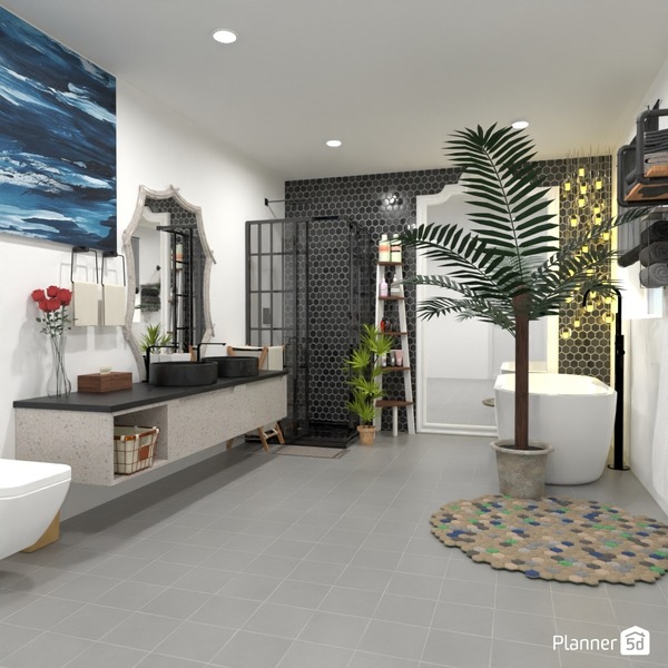 Dream Bathroom - Free Online Design | 3D House Ideas - by Planner 5D