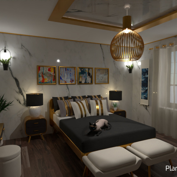 zdjęcia meble sypialnia oświetlenie remont architektura pomysły