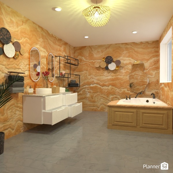 Dream Bathroom - Free Online Design | 3D House Ideas - by Planner 5D