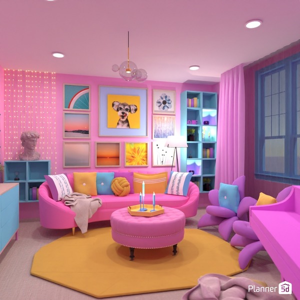Bubble gum - Free Online Design | 3D House Ideas - by Planner 5D