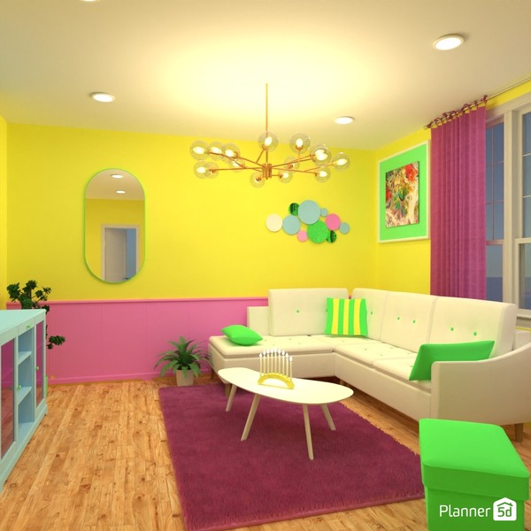 Bubble gum - Free Online Design | 3D House Ideas - by Planner 5D