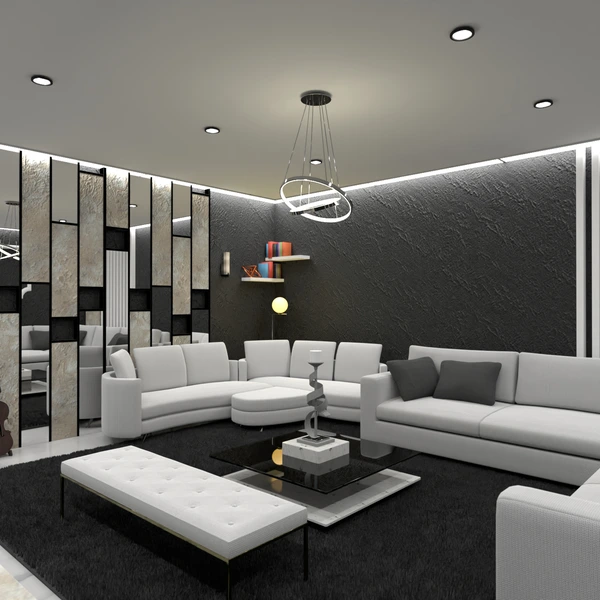 fotos apartamento muebles decoración salón iluminación ideas