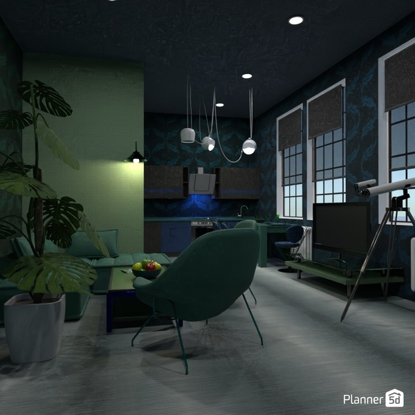 LOFT interior style - Free Online Design | 3D House Ideas - by Planner 5D