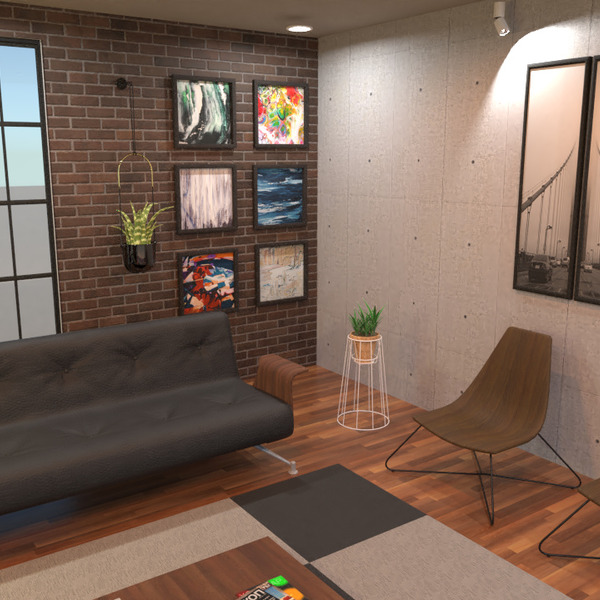 zdjęcia meble wystrój wnętrz pokój dzienny oświetlenie mieszkanie typu studio pomysły