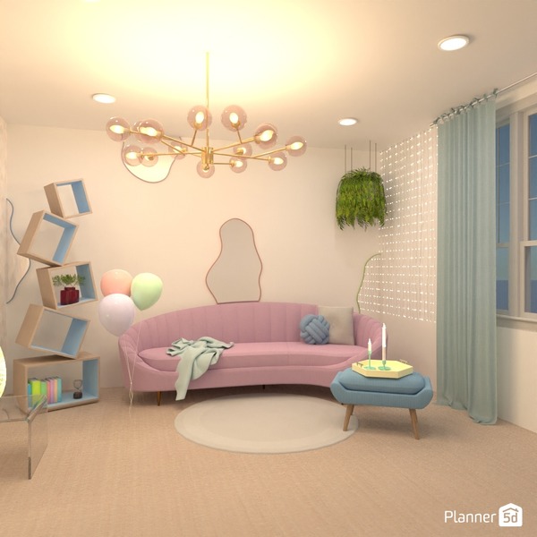Bubble gum - Free Online Design | 3D House Ideas - by Planner 5D