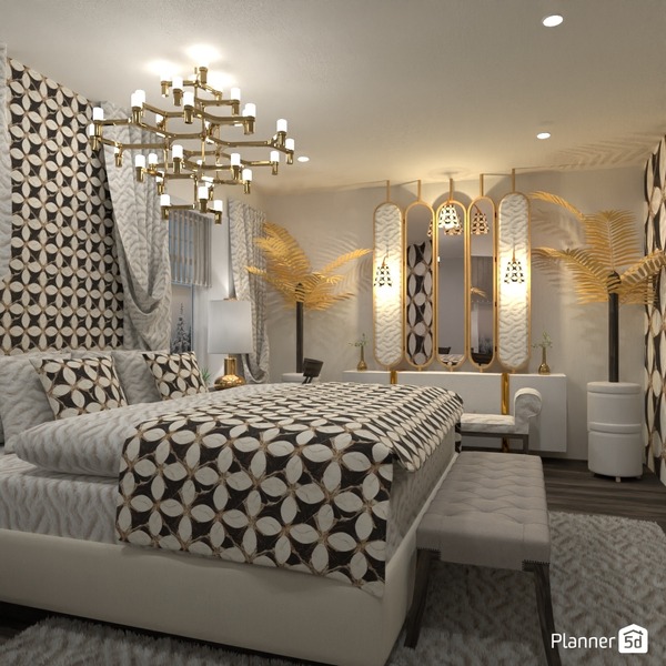 Luxury bedroom interior - Free Online Design | 3D House Ideas - by ...