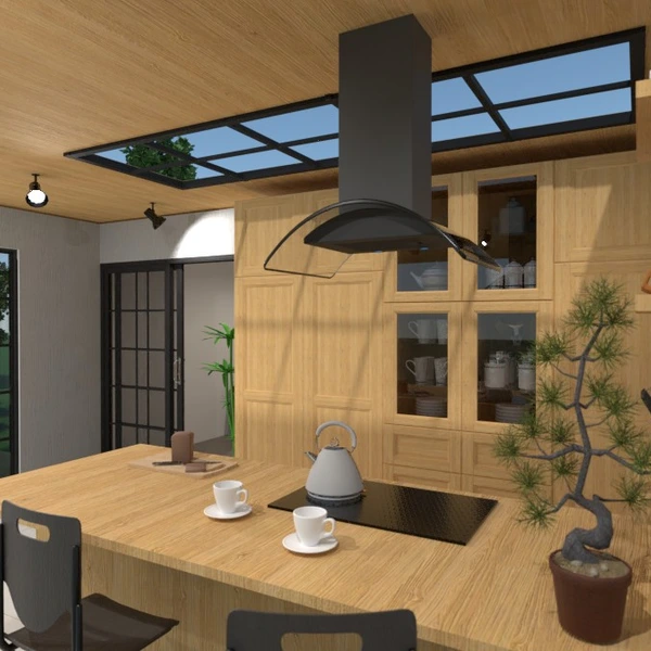 fotos casa mobílias cozinha área externa iluminação ideias