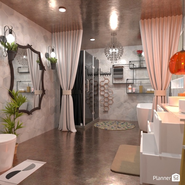 Dream Bathroom - Free Online Design | 3D House Ideas - by Planner 5D