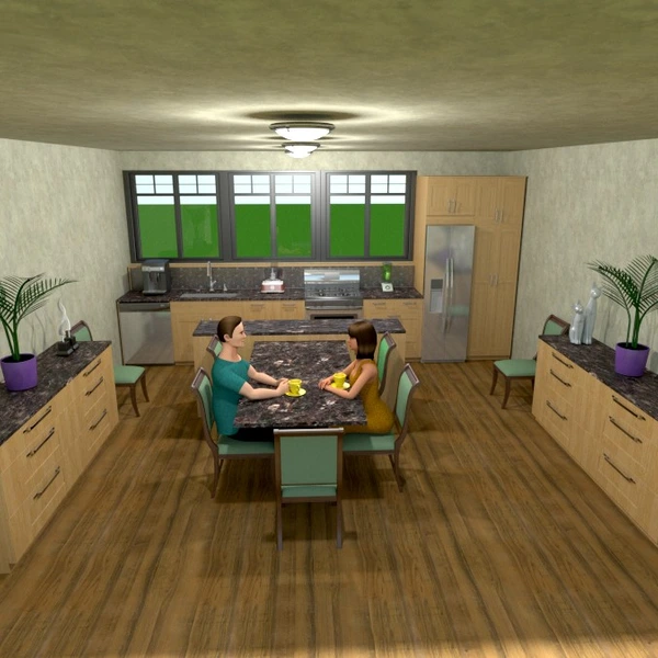 nuotraukos butas namas baldai dekoras virtuvė valgomasis idėjos