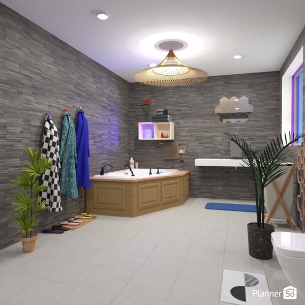 Dream Bathroom - Free Online Design | 3D House Ideas - by Planner 5D