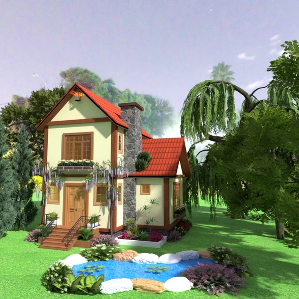 fotos casa varanda inferior decoração paisagismo utensílios domésticos ideias