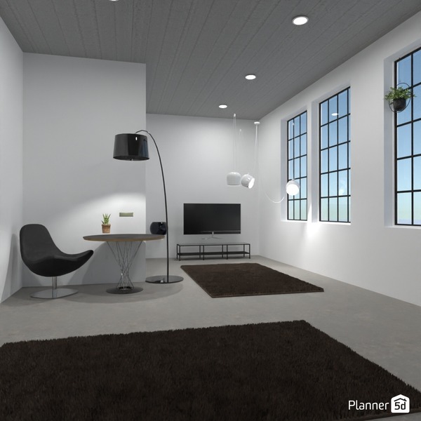 LOFT interior style Free Online Design 3D House Ideas by Planner 5D