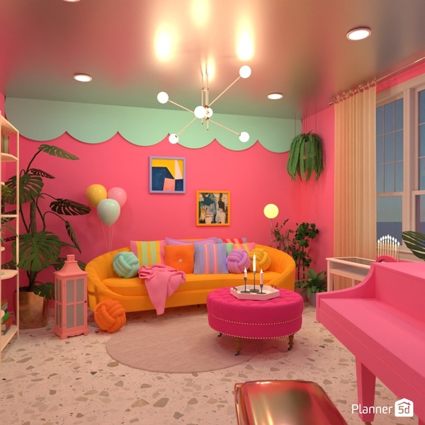 Bubble gum - Free Online Design | 3D House Ideas - by Planner 5D