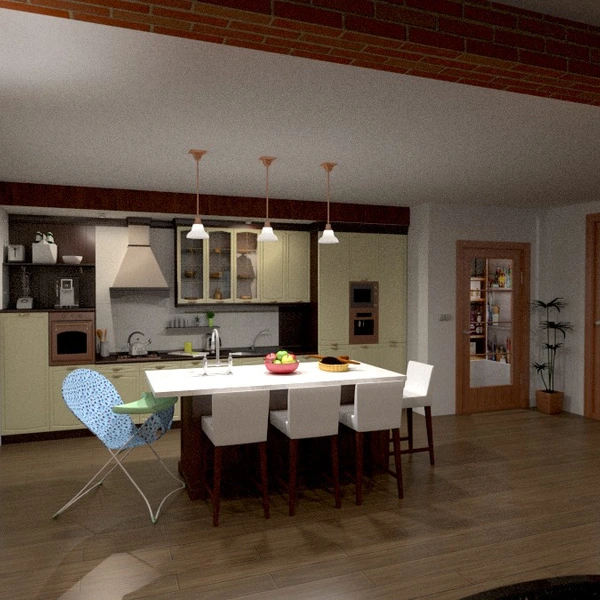 foto casa cucina illuminazione caffetteria vano scale idee