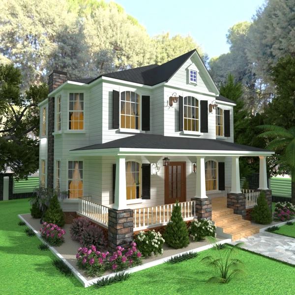 fotos casa varanda inferior decoração paisagismo utensílios domésticos ideias