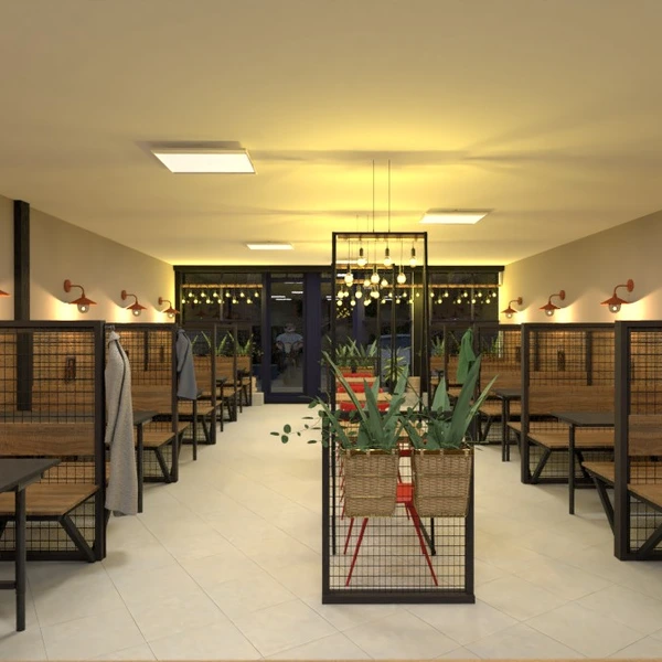 fotos mobílias área externa iluminação reforma cafeterias ideias