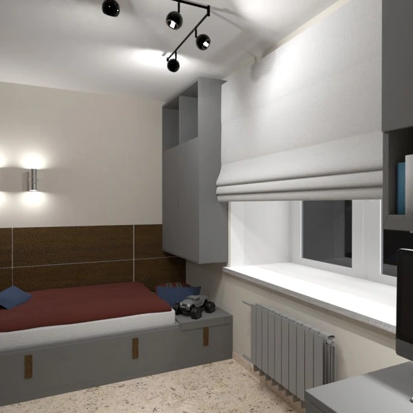 zdjęcia mieszkanie meble sypialnia pokój diecięcy mieszkanie typu studio pomysły