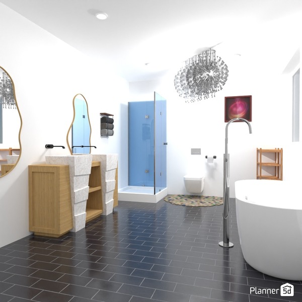Dream Bathroom - Free Online Design | 3D House Ideas - by Planner 5D