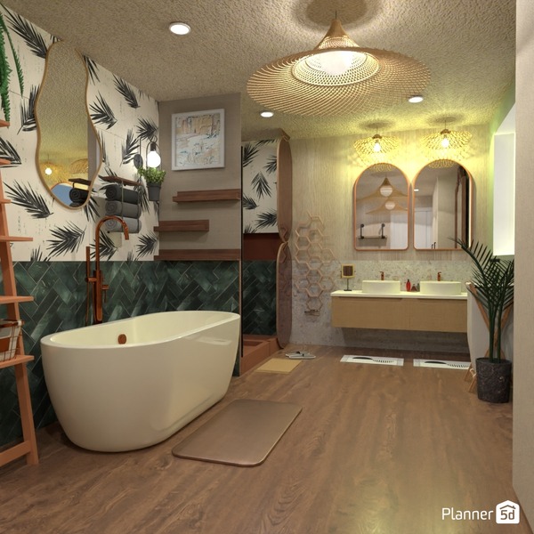 Dream Bathroom - Free Online Design | 3D House Ideas - by Planner 5D